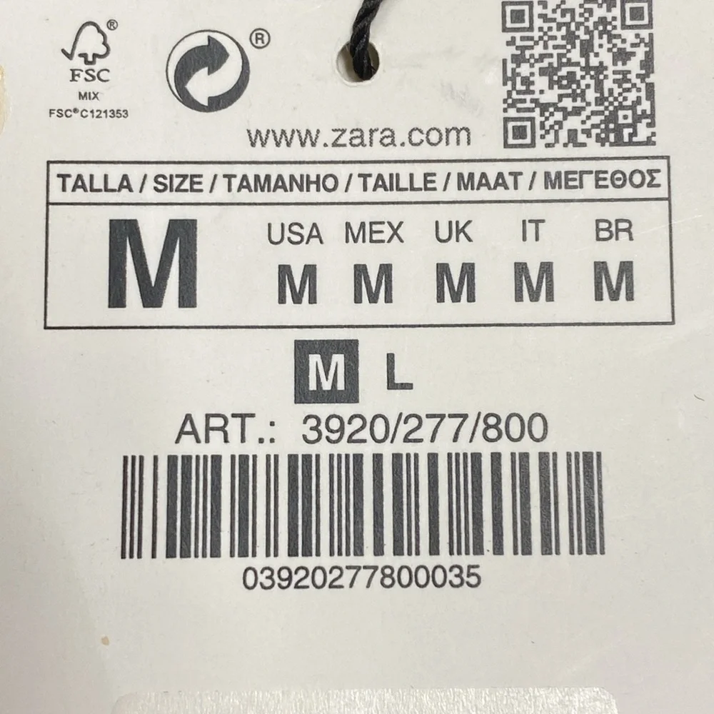 Zara sleek black